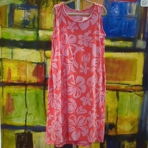 Uniqlo+Disney Mickey Aloha Sleeveless Dress Girls Size 5-6